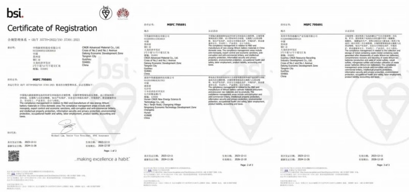 高質(zhì)量合規(guī)助力可持續(xù)發(fā)展|中偉股份ISO37301合規(guī)管理體系認證主體、范圍雙增
